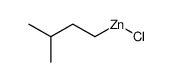 3-methylbutylzinc chloride Structure