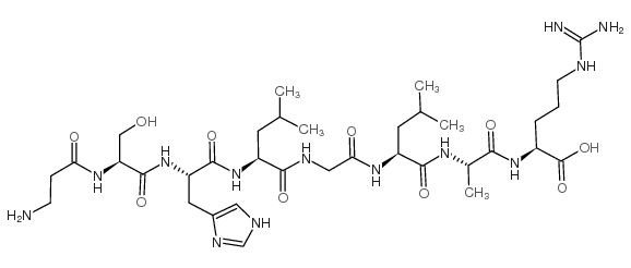 (β-ALA70)-C3A (70-77)结构式