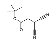 tert-butyl 3,3-dicyanopropanoate结构式