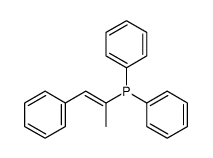 diphenyl(1-phenylprop-1-en-2-yl)phosphane结构式