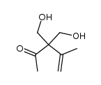 3,3-bis-hydroxymethyl-4-methyl-pent-4-en-2-one Structure