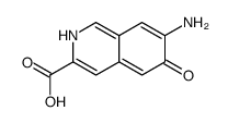 3-Isoquinolinecarboxylicacid,7-amino-6-hydroxy-(9CI) Structure