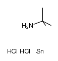 tert-butylamine-tin(II)-chloride aduct C4H11N*Cl2Sn, triclinic Structure