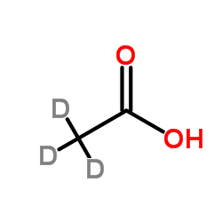 乙酸-2,2,2-D3结构式