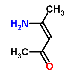 Fluoral-P(=4-氨基-3-戊烯-2-酮)[用于醛的荧光试剂]结构式