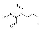 N-butyl-N'-hydroxy-N-nitroso-2-oxoethanimidamide Structure
