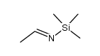 N-ethylidene-1,1,1-trimethylsilanamine Structure