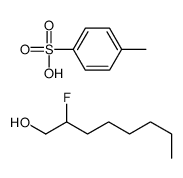 2-fluorooctan-1-ol,4-methylbenzenesulfonic acid Structure