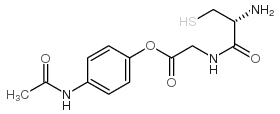 acetaminophen cysteinylglycine structure