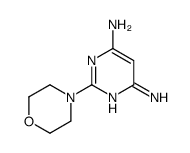 2-(4-MORPHOLINYL)-4,6-PYRIMIDINEDIAMINE结构式