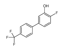 2-fluoro-5-[4-(trifluoromethyl)phenyl]phenol Structure
