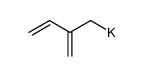 2'-isopropenylpotassium结构式