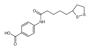 lipoyl-4-aminobenzoic acid structure