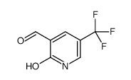 2-羟基-5-(三氟甲基)烟醛结构式