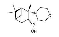 2-morpholinopinan-3-one oxime结构式