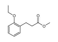 methyl 3-(2-ethoxyphenyl)propionate Structure