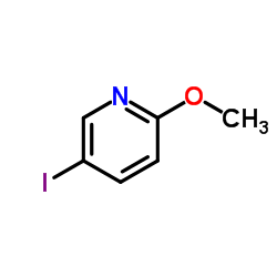 5-碘-2-甲氧基吡啶结构式