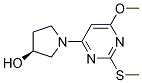 (S)-1-(6-Methoxy-2-Methylsulfanyl-pyriMidin-4-yl)-pyrrolidin-3-ol Structure