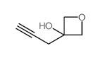 3-(丙-2-炔-1-基)氧杂环丁-3-醇结构式