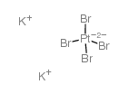 四溴铂酸钾(II)结构式