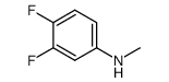 3,4-Difluoro-N-methylaniline Structure