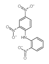 Benzenamine,2,4-dinitro-N-(2-nitrophenyl)-结构式