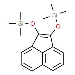 Acenaphthylene, 1,2-bis(trimethylsilyloxy)- Structure
