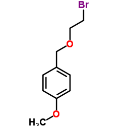 1-[(2-Bromoethoxy)methyl]-4-methoxybenzene结构式
