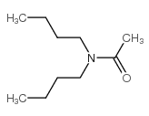 N,N-二丁基乙酰胺结构式