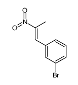 (E)-1-溴-3-(2-硝基丙-1-烯-1-基)苯结构式