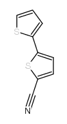 5-(噻吩-2-基)噻吩-2-甲腈结构式