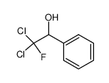 2,2-dichloro-2-fluoro-1-phenylethanol Structure