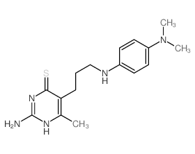 4(3H)-Pyrimidinethione,2-amino-5-[3-[[4-(dimethylamino)phenyl]amino]propyl]-6-methyl- picture