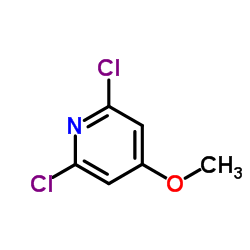 2,6-Dichloro-4-methoxypyridine Structure