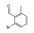3-Bromo-2-formyltoluene, 6-Bromo-o-tolualdehyde Structure