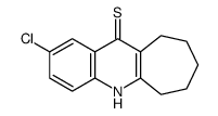 5,6,7,8,9,10-Hexahydro-2-chloro-11H-cyclohepta[b]quinoline-11-thione picture