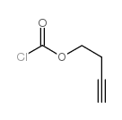 3-丁炔-1-基氯甲酸酯结构式