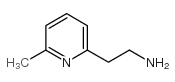 6-甲基-2-吡啶乙胺结构式