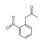 1-(2-硝基苯基)丙烷-2-酮结构式