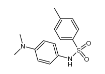 4'-(二甲氨基)-对甲苯磺酰苯胺结构式