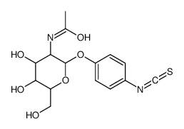 N-acetyl-beta-D-glucosamine phenylisothiocyanate Structure