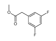 Methyl 2-(3,5-difluorophenyl)acetate Structure