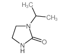 1-异丙基咪唑啉-2-酮结构式