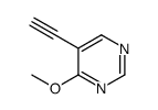 (9CI)-5-乙炔-4-甲氧基嘧啶结构式