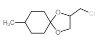 1,4-Dioxaspiro[4.5]decane,2-(chloromethyl)-8-methyl- Structure