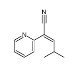 alpha-(2-methylpropylidene)pyridine-2-acetonitrile结构式