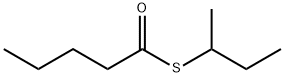 Thiovaleric acid S-sec-butyl ester Structure