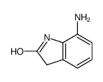 7-氨基二氢吲哚-2-酮结构式