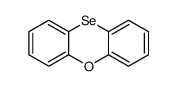9-Oxa-10-selenaanthracene Structure