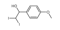 α-(diiodomethyl)-4-methoxybenzenemethanol Structure